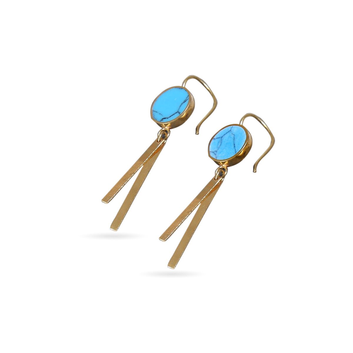 Turquoise Stone Earring 