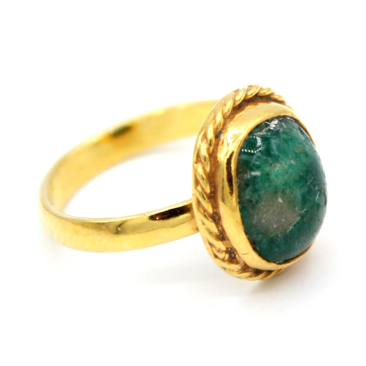 High-Quality Emerald Ring | Afghan Women Party Ring