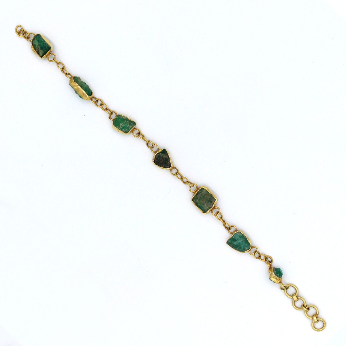 High-Quality Emerald Bracelet | Unique Handmade Bracelet