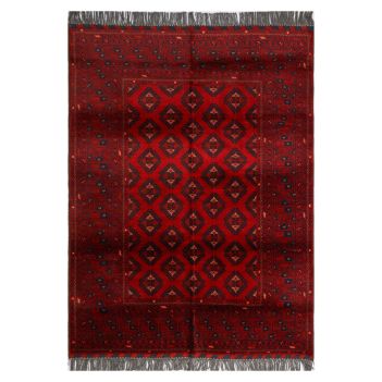 Chinargul 7'9 x 5'9 (ft) Afghan carpet, traditional 