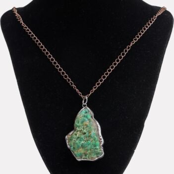 Emerald stone metal 925