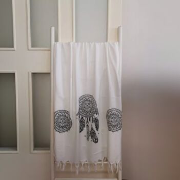 Beach towel. Dreamcatcher | handmade bath towel 