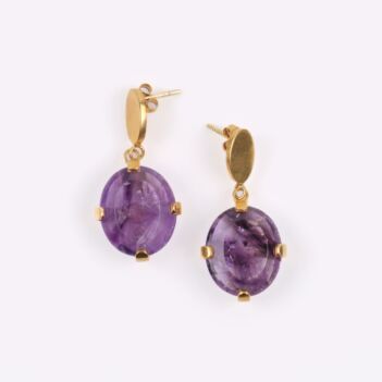Amethyst Earring and Pendent |