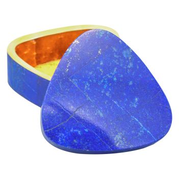 Triangular Lapis  Jewel Box 