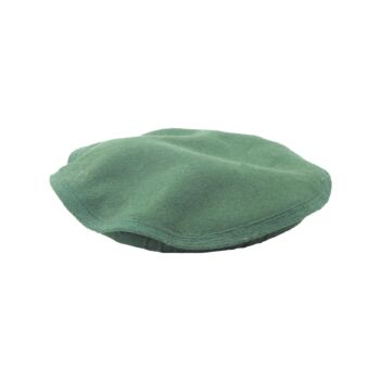 Green Nuristani Pakol | Woolen Casual Wear Beret Style Hat