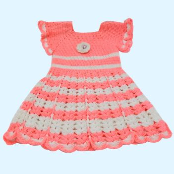 Baby Girl Party Dress| Afghan Handmade Baby Outfit