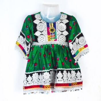 Baby Girl Embroidered Gulnigar Dress | Kochani