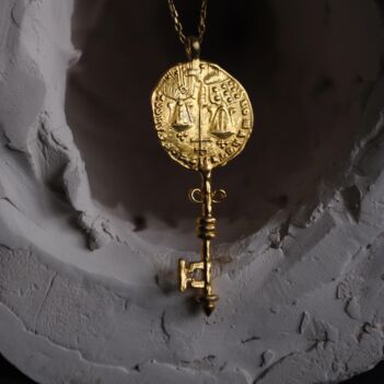 Byzantine Key Necklace