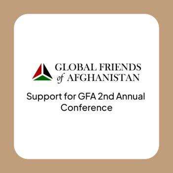 Support for GFA 2nd Annual Conference