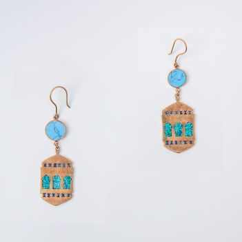 Madina Earrings, Handmade 