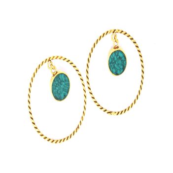 Zameen Earrings – Elegant Studs for Women