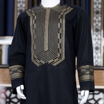 Aseel Black men clothes for men, Luxury Handmade Black Afghan Men's Outfit