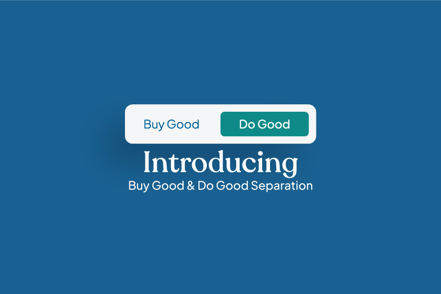 Simplifying Impact: Introducing Buy Good and Do Good Separation 